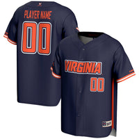 Virginia Cavaliers GameDay Greats NIL Pick-A-Player Lightweight Baseball Jersey - Navy