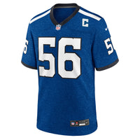 Indianapolis Colts Quenton Nelson Nike Royal Indiana Nights Alternate Game Jersey