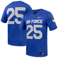 #25 Air Force Falcons Nike Game Football Jersey - Royal