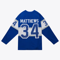 Toronto Maple Leafs Auston Matthews Mitchell & Ness Blue 2017 Power Play Jersey