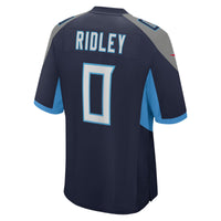 Tennessee Titans Calvin Ridley Nike Navy Game Player Jersey