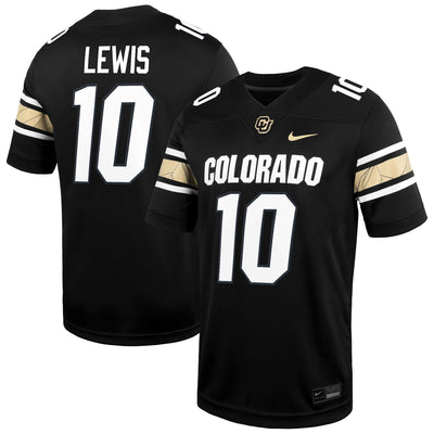 Julian Lewis Colorado Buffaloes Nike Alternate Game Jersey - Black