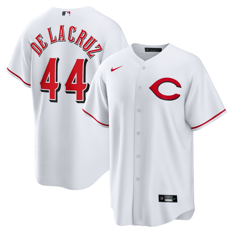Cincinnati Reds Elly De La Cruz Nike White Alternate 2 Replica Jersey