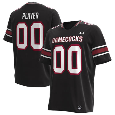 South Carolina Gamecocks Under Armour Alternate NIL Pick-A-Player Replica Football Jersey - Black