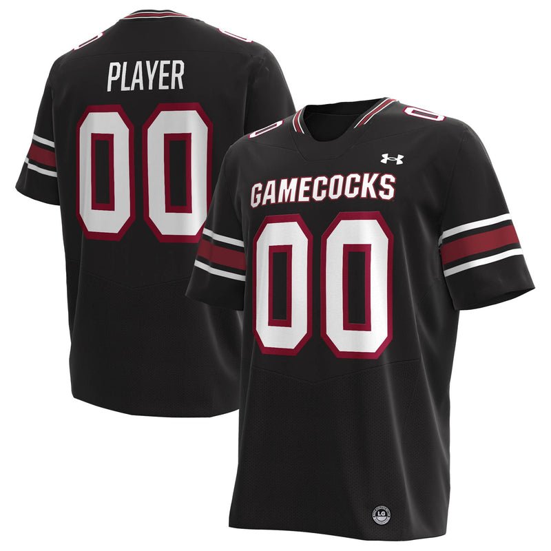 South Carolina Gamecocks Under Armour Alternate NIL Pick-A-Player Replica Football Jersey - Black