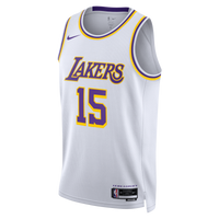 Los Angeles Lakers Nike Association Edition Swingman Jersey - White - Austin Reaves