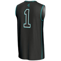 #1 Coastal Carolina Chanticleers GameDay Greats Lightweight Basketball Jersey - Black