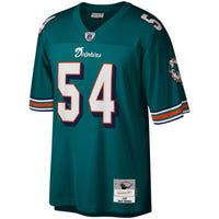 Miami Dolphins Zach Thomas Mitchell & Ness Aqua Legacy Replica Jersey