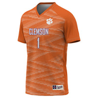 #1 Clemson Tigers GameDay Greats Lightweight Soccer Jersey - Orange