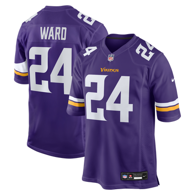 Minnesota Vikings Jay Ward Nike Purple Team Game Jersey