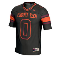 GameDay Greats #0 Black Virginia Tech Hokies Football Jersey