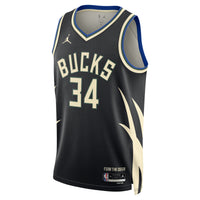 Milwaukee Bucks Giannis Antetokounmpo Nike Jordan Dri-FIT NBA Swingman Jersey -