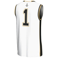 #1 Vanderbilt Commodores GameDay Greats Replica Lightweight Basketball Jersey - White