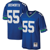 Seattle Seahawks Brian Bosworth Mitchell & Ness Royal Legacy Replica Jersey