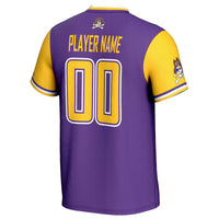 ECU Pirates GameDay Greats NIL Pick-A-Player Lightweight Softball Jersey - Purple