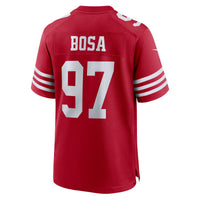 San Francisco 49ers Nick Bosa Nike Scarlet Player Game Jersey