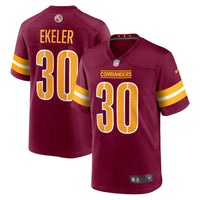 Washington Commanders Austin Ekeler Nike Burgundy Game Player Jersey