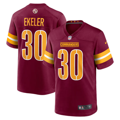 Washington Commanders Austin Ekeler Nike Burgundy Game Player Jersey