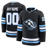 Utah Mammoth Fanatics Black Home Premium Custom Jersey