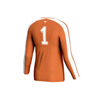 Texas Longhorns GameDay Greats #1 Lightweight Volleyball Fashion Jersey - Burnt Orange