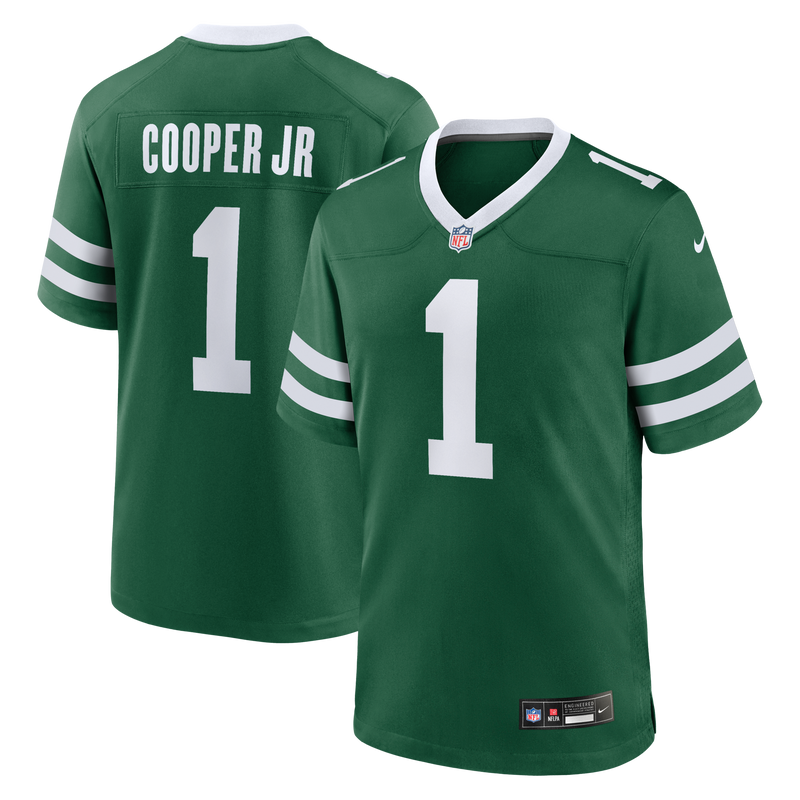 New York Jets Omar Cooper Jr. Nike Legacy Green 2026 NFL Draft First Round Pick No. 30 Team Game Jersey