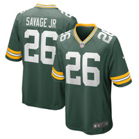 Green Bay Packers Darnell Savage Jr. Nike Green Game Team Jersey
