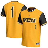 VCU Rams GameDay Greats Lightweight Collegiate Softball Fashion Jersey - Gold
