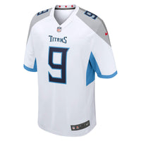 Tennessee Titans Steve McNair Nike White Retired Player Game Jersey