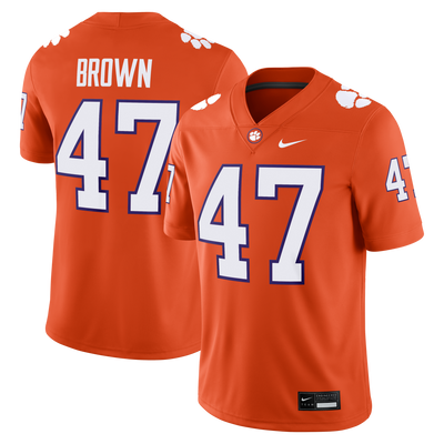 Sammy Brown Clemson Tigers Nike Game Football Jersey - Orange