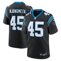 Carolina Panthers Maema Njongmeta Nike Black Game Jersey