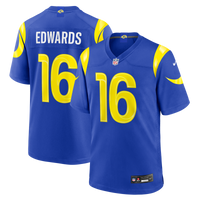 Los Angeles Rams Tru Edwards Nike Royal Team Game Jersey