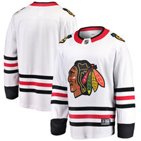 Chicago Blackhawks Fanatics White Breakaway Away Jersey