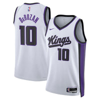 Sacramento Kings Nike Association Edition Swingman Jersey - White - DeMar DeRozan
