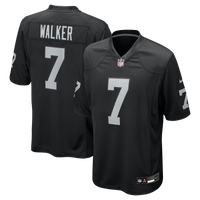 Las Vegas Raiders Quay Walker Nike Black Team Game Jersey