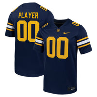 Cal Bears Nike NIL Pick-A-Player Football Game Jersey - Navy