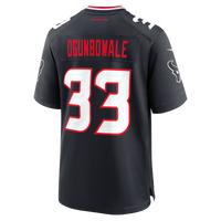 Houston Texans Dare Ogunbowale Nike Navy Team Game Jersey