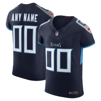 Tennessee Titans Nike Navy Vapor F.U.S.E. Elite Custom Jersey
