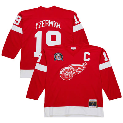 Detroit Red Wings Steve Yzerman Scarlet 1996-97 Power Play Jersey