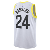 Utah Jazz Nike Association Edition Swingman Jersey - White - Walker Kessler -