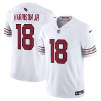 Arizona Cardinals Marvin Harrison Jr. Nike White Vapor F.U.S.E. Stitched Limited Jersey