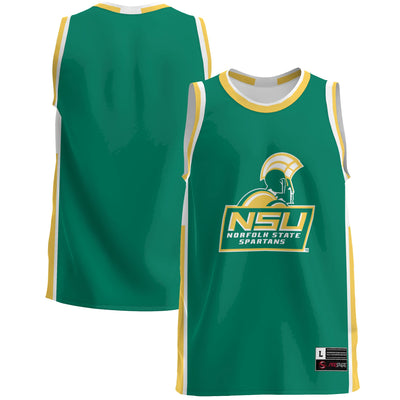 Norfolk State Spartans GameDay Greats Lightweight Basketball Jersey - Green