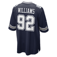 Dallas Cowboys Quinnen Williams Nike Navy Team Game Jersey