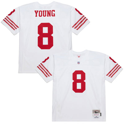 San Francisco 49ers Steve Young Mitchell & Ness White 1994 Legacy Replica Jersey