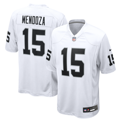 Las Vegas Raiders Fernando Mendoza Nike White Game Player Jersey
