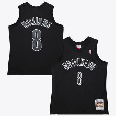 Brooklyn Nets Mitchell & Ness Deron Williams 2012 Day Authentic Jersey - Black