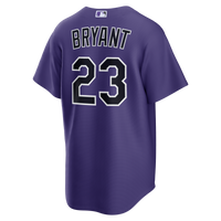 Colorado Rockies Kris Bryant Nike Purple Alternate Replica Jersey