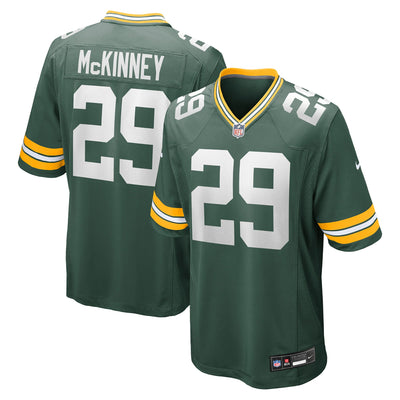 Green Bay Packers Xavier McKinney Nike Green Team Game Jersey