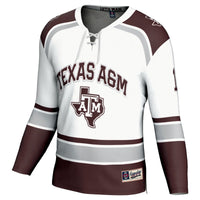 #12 Texas A&M Aggies GameDay Greats Hockey Fashion Jersey – White