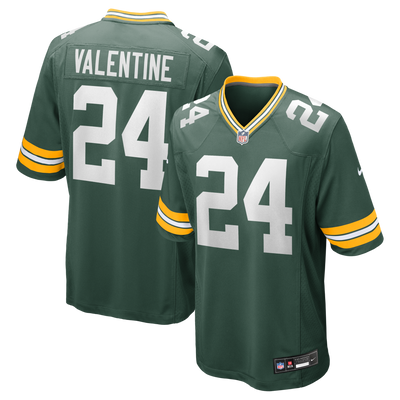 Green Bay Packers Carrington Valentine Nike Green Game Jersey