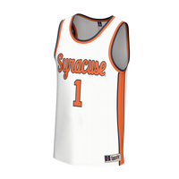 Syracuse Orange GameDay Greats Lightweight Collegiate Basketball Fashion Jersey - White